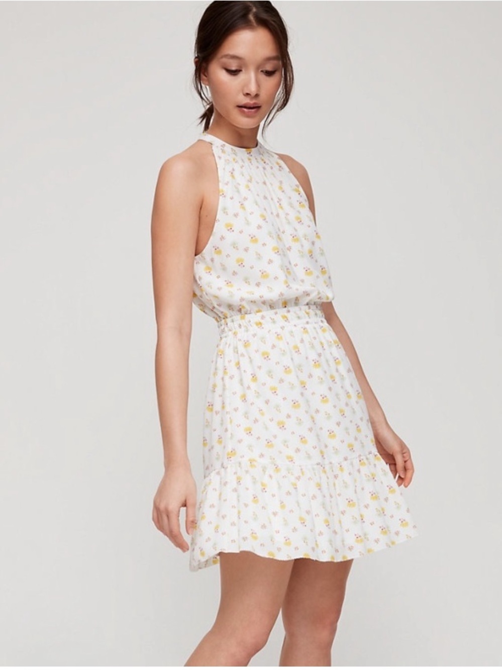 NWT Wilfred Effet Ditsy Floral Mini Dress Cottagecore